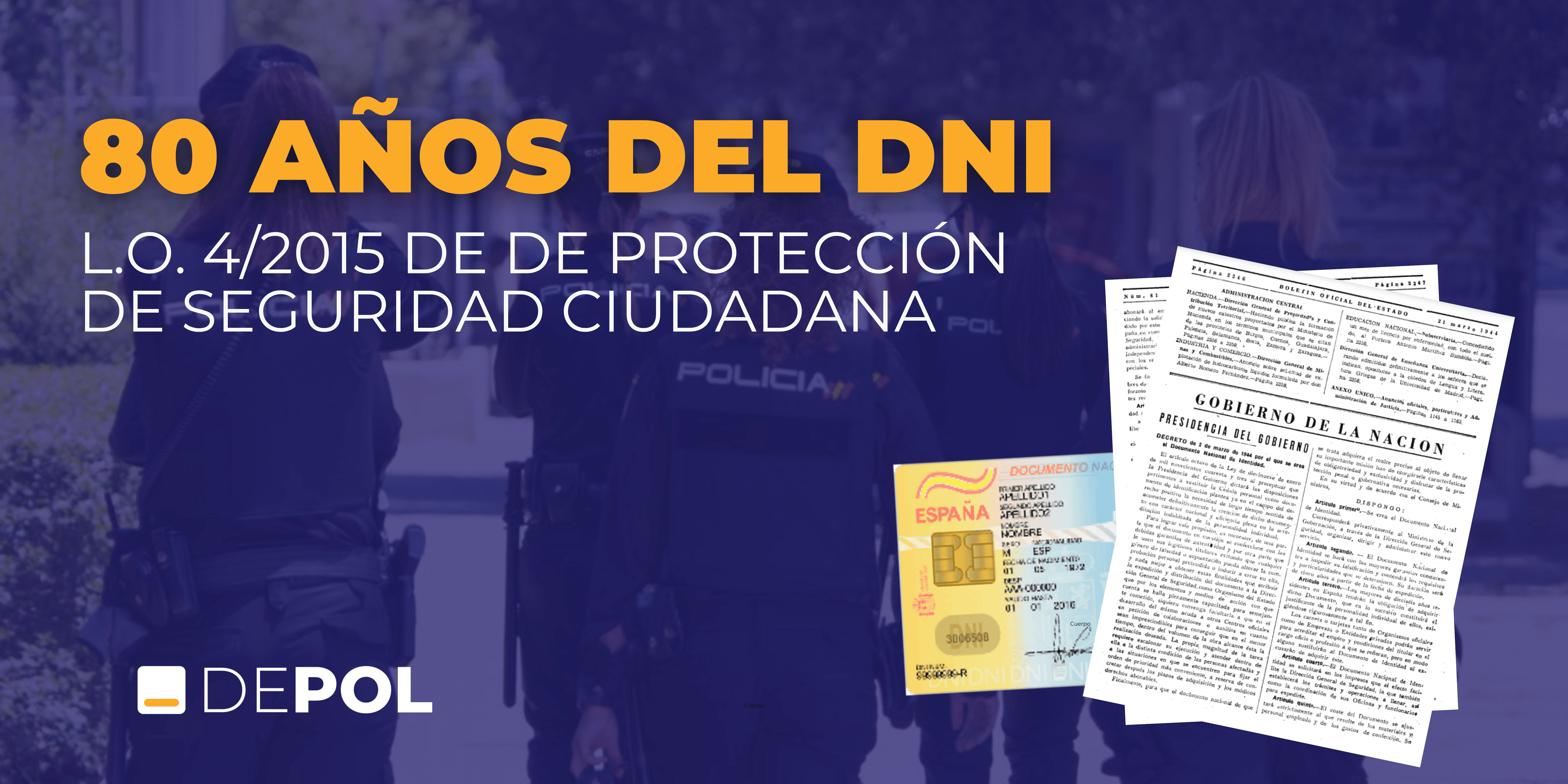 El DNI en la Ley Orgánica 4/2015 de Protección de Seguridad Ciudadana