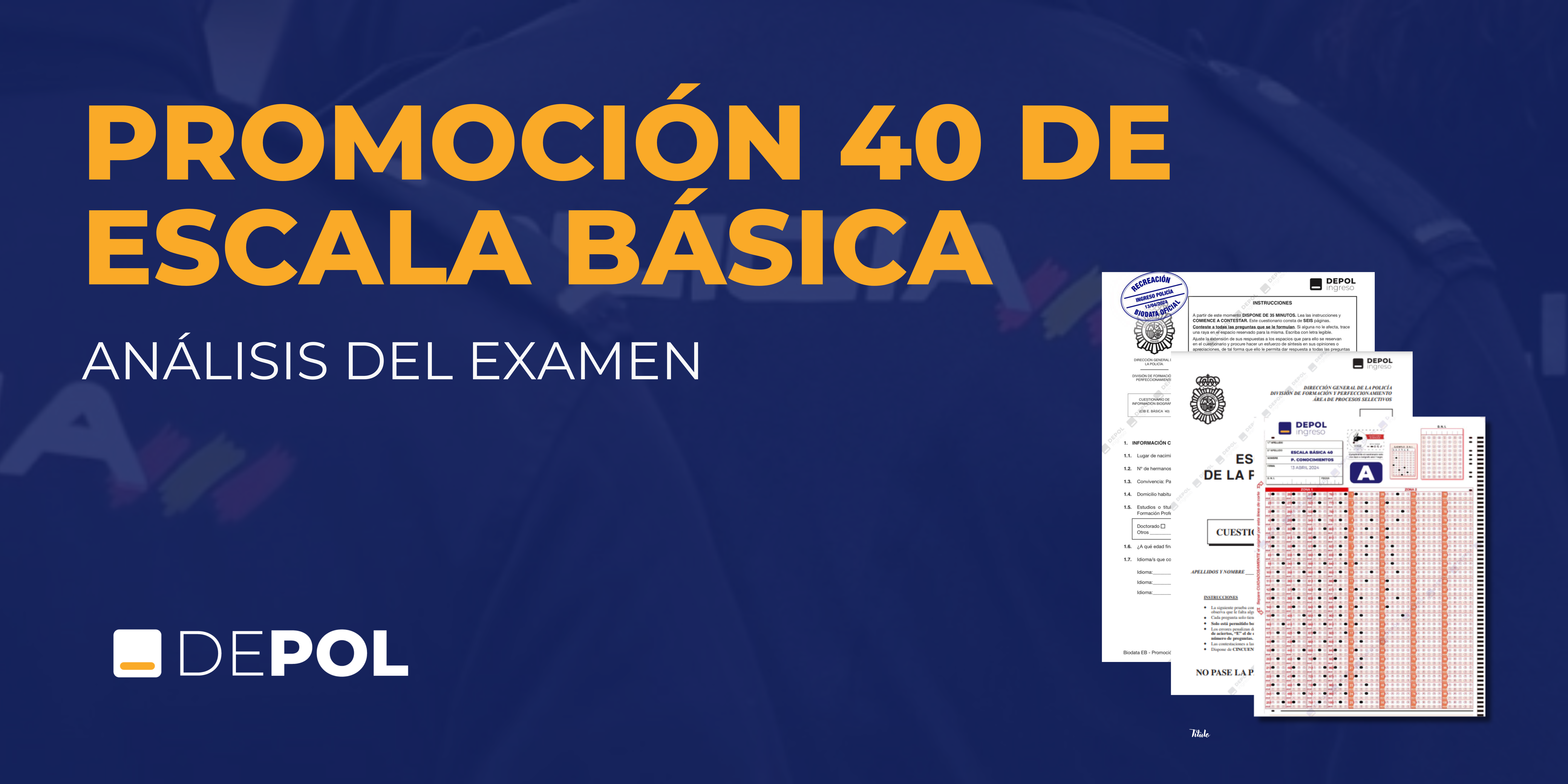 ¿Cómo ha sido el examen de Ingreso a la Policía Nacional?