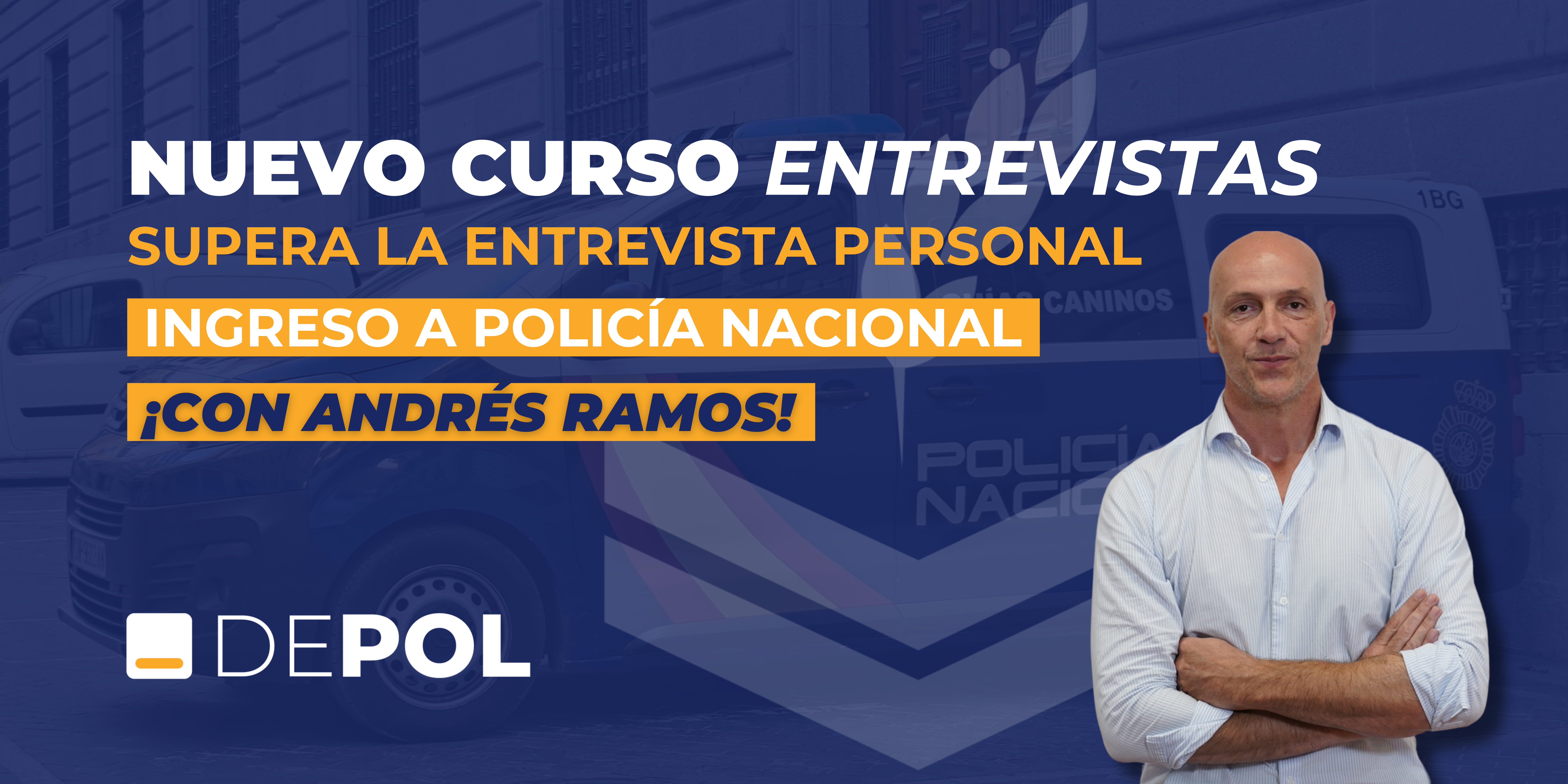 Nuevo curso de entrevista personal con Andrés Ramos de forma totalmente personalizada