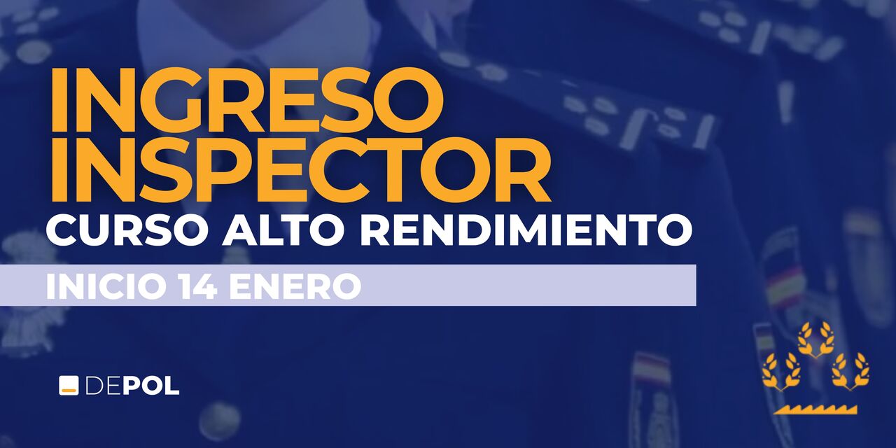 DEPOL arranca el Curso de Alto Rendimiento para el ingreso a Inspector 2026