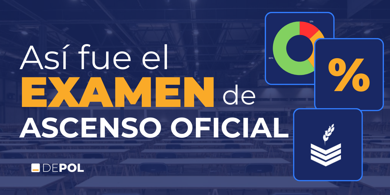 Examen de ascenso a Oficial de Policía Nacional 2026: dificultad media y 10 preguntas fuera de temario